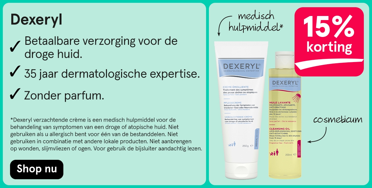 Dexeryl verzorging 15% korting